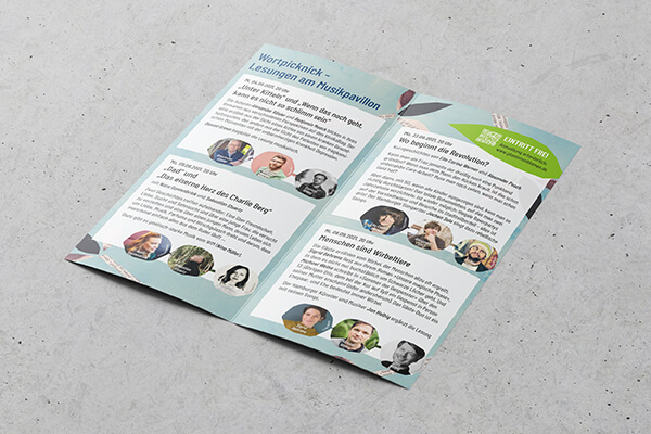 Planten un Blomen Flyer